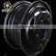 Black color of steel wheel rim as sample steel rims