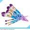 Rainbow spiral handle makeup brush Support wholesale and retail