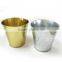 Easter tin pails , tin buckets easter decoration