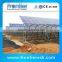 Advanced technology quite durable solar steel frame greenhouse