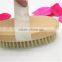 cy305 Bath Body Brush, 100% All Natural Boar Bristle Wooden Handle & band fixed Bristles brush