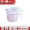 Plastic measuring cup 250ml 500ml 1000ml