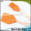 NBRSC high quality silicon cooking shovel and silicone brush set with wooden handle
