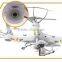 2015 New arrival! K300C 2.4G 4 Channel 6 - Axle LCD rc helicopter ufo VS syma x5c quadcopter , RUC197261