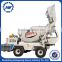 Automatic feeding mixers mobile concrete mixer truck HWJB400