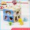 wholesale children coordinating eye and hand wooden educational toys funny shape blocks kids wooden educational toys W12D067