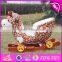 Best sale lovely rocking animals wooden toddler outdoor toys W16D081-S