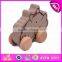 2015 Fashion pull string line toy,Cartoon children wooden pull and push toy,Top Quality Wooden Pull Toy with Promotions W05B078