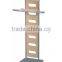 Hotel furniture Metal free standing wooden coat rack