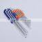 CR-V offset ring end hex key sockets wrench set,hex sockets set,CR-V socket wrench set