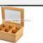 Hot Sell FSC Bamboo Tea Box