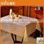 Lace embossed vinyl tablecloth waterproof tablecloth vinyl fabric tablecloth