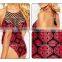 Floral Print Halter Women hot Sexy grils photos SwimSuit 2016