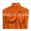 hot windproof waterproof foldable packaway jacket with Hidden hood