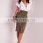 2016 best selling lady midi skirt wholesale china