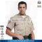 Breathable Summer Short Sleeve Security Guard Wear Shirt Of Light Blue Color SCSR-103