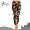 Satin Print Straight Fit 2016 Fashion Pants For Women