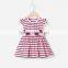 Mom and bab 2017 summer baby children clothes girl nice dress party wear factory price