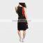 Three Tone Casule Dresses Sleeveless Dress