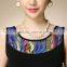 Middle Age Woman Fashion False Two-pieces Dress