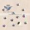 High quality crystal AB hotfix rhinestones glue on clothes in bulk