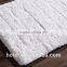 hotel plush bath rug with logo embroideried