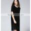 Latest dress designs photos round neck chiffon women dresses