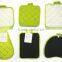 Cotton Twill Garden Designs Pot Holder And Neoprene Pot mitt