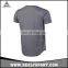 New design polyester sportswear gym apparel short sleeve men dry fit running jersey