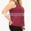 CHEFON Relaxed fit 100% polyester jersey tank top CWPD0004