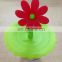 High Leakproof Flower Topper Silicone Glass Cover Suction Lid