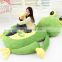 Hot sale!! Super soft plush giant stuffed animal bed kids cartoon bed