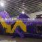 New inflatable purple lizard obstacle course