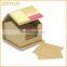 house shaped memo note book