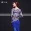 T-5107 Fashion modern style Hong kong women belly dance cloth set