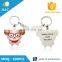 2016 Promotional custom metal keychain