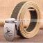 New Design Free Buckle Elastic Knitted Webbing Belt