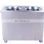 Single Pan Thailand Roll Fried Ice Cream Machine / Ice Cream Cold Plate / ice cream roll machine