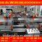 Aluminum and pvc double head cutting saw for PVC steel door and window processing equipment