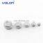 NPT ZG 1/8 1/4 3/8 1/2 3/4 1' 2' 3' 4'  Stainless Steel round cap
