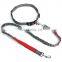 Explosion-proof rushed elastic nylon pet running traction rope dog leash