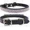 Bright Diamond Pet PU Collar Leash Training Dog Pulling Rope Pet Neck Chain Pet Supplies