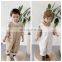 2020 children's winter clothes new children's winter clothes Korean version plus velvet padded overalls girls jumpsuits