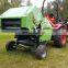 Tractor mounted PTO mini round hay straw baler machine