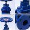 80 Degree Temperature Blue Epoxy Coated Body Rising Stem Flange Gate Valve With EPDM Disc For Water