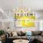 Hot creative crystal chandelier post modern golden crystal chandelier