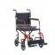 Aluminum lightweight  folding transit wheelchair for the disabled