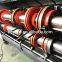 double colors corrugated cardboard printing slotting die cutting machine
