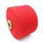 Red color ne12s/1 sock yarn open-end spinning cotton blended yarn cone yarn manufacturers supply