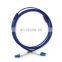 LC Spiral Armored Single Mode Duplex 2.0mm 3.0mm Fiber Optic Patch cord Fiber Jumper armored fiber patch cord lc patch cord